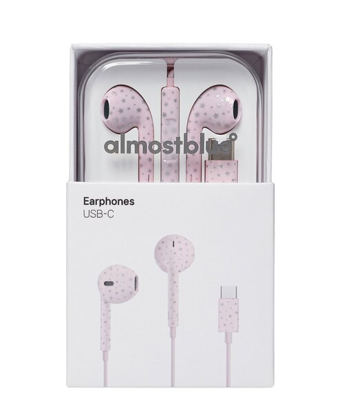 ALMOST BLUE SNOW EARPHONES MILKYWAY イヤホン（ヘッドフォン