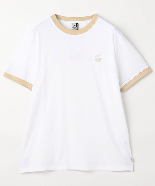 CHUMS(チャムス)の「CHUMS/チャムス 限定展開 カーンズリンガーTシャツ / Kearns Ringer T-Shirt(Tシャツ/カットソー・メンズ・ホワイト/ブラック/ナチュラル/ベージュ・LARGE/MEDIUM/SMALL/X-LARGE)」の4枚目の写真