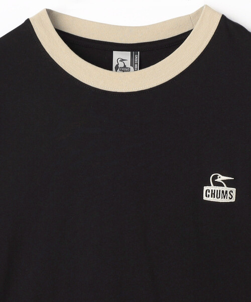 CHUMS(チャムス)の「CHUMS/チャムス 限定展開 カーンズリンガーTシャツ / Kearns Ringer T-Shirt(Tシャツ/カットソー・メンズ・ホワイト/ブラック/ナチュラル/ベージュ・LARGE/MEDIUM/SMALL/X-LARGE)」の6枚目の写真
