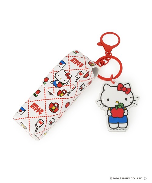 sanrio(サンリオ)の「Sanrio characters(サンリオキャラクターズ) リップケースチャーム チャーム付き SAN-0152 / ハローキティ レトロシリーズ(キーホルダー・レディース・レッド/ホワイト/ブラック/ブルー・FREE)」の6枚目の写真