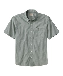 L.L.Bean（エルエルビーン）の「コンフォート・ストレッチ・シャンブレー・シャツ、トラディショナル・フィット 半袖 米国フィット・レギュラー（シャツ/ブラウス）」