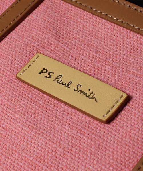 Paul Smith(ポールスミス)の「PSカラーミックスSS26 2WAY ミニトートバッグ / 365003 WB240S(ショルダーバッグ・レディース・ピンク/キナリ・FREE)」の14枚目の写真