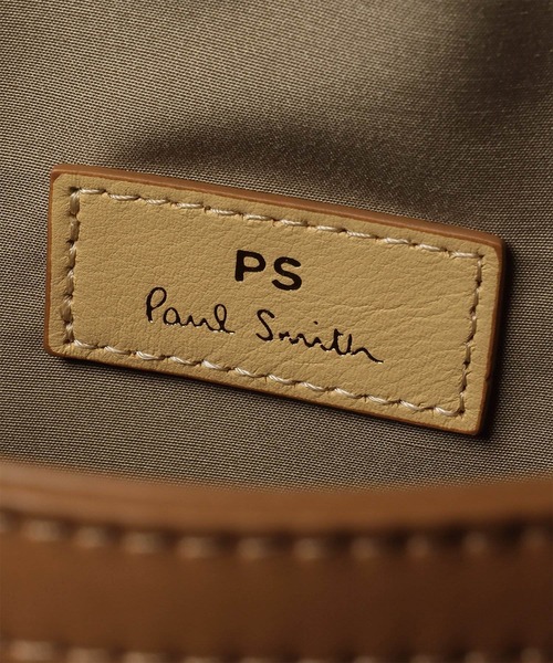 Paul Smith(ポールスミス)の「PSカラーミックスSS26 2WAY ミニトートバッグ / 365003 WB240S(ショルダーバッグ・レディース・ピンク/キナリ・FREE)」の16枚目の写真