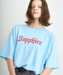 【UNISEX】【WEB限定】SAPPFIREキラキラストーンTシャツ
