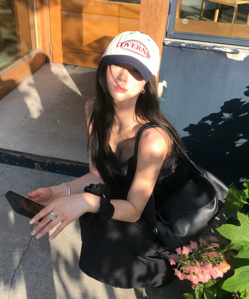 COVERNAT WOMAN(カバーナットウーマン)の「ウィメンズレイヤードスリーブレスワンピースブラック(Tシャツ/カットソー・レディース・その他・WS/WM)」の1枚目の写真