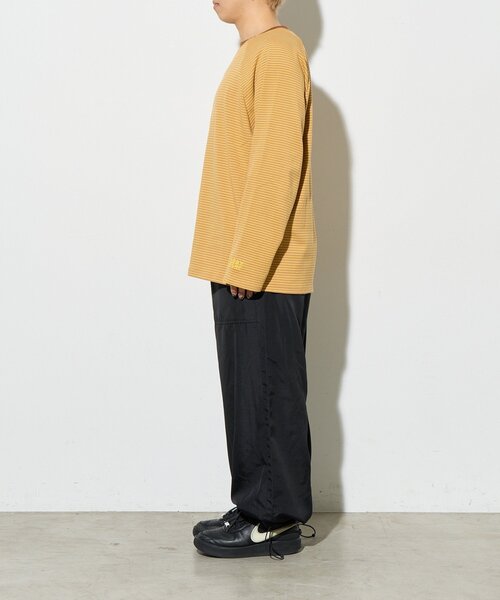 B-DAY STORE（ビーデイストア）の「【B-DAY STORE】ボーダーカットソー　ロンT　ユニセックス（Tシャツ/カットソー・メンズ・ピンク/イエロー・0）」の10枚目の写真