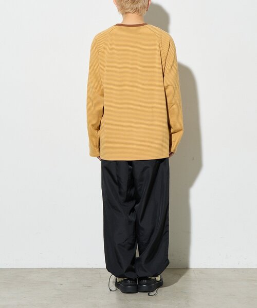 B-DAY STORE（ビーデイストア）の「【B-DAY STORE】ボーダーカットソー　ロンT　ユニセックス（Tシャツ/カットソー・メンズ・ピンク/イエロー・0）」の11枚目の写真