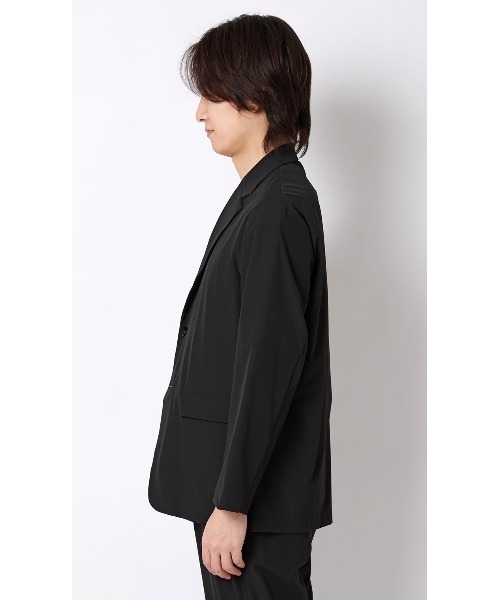 AOYAMA(アオヤマ)の「2ボタンジャケット【マルチウェイ】【セットアップ着用可】(スーツジャケット・メンズ・ブラック/チャコールグレー・M/L/LL)」の4枚目の写真