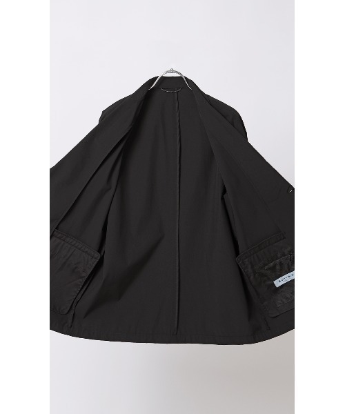 AOYAMA(アオヤマ)の「2ボタンジャケット【マルチウェイ】【セットアップ着用可】(スーツジャケット・メンズ・ブラック/チャコールグレー・M/L/LL)」の6枚目の写真