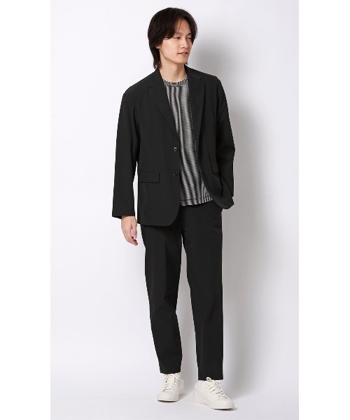 AOYAMA(アオヤマ)の「2ボタンジャケット【マルチウェイ】【セットアップ着用可】(スーツジャケット・メンズ・ブラック/チャコールグレー・M/L/LL)」の13枚目の写真