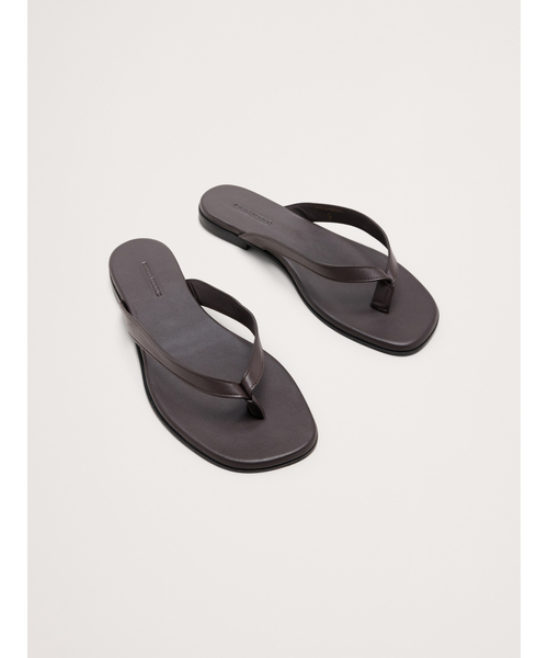Banana Republic（バナナリパブリック）の「レザー サンダル（サンダル・レディース・ブラック/ブラウン・7/8/6）」の6枚目の写真