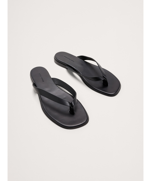 Banana Republic（バナナリパブリック）の「レザー サンダル（サンダル・レディース・ブラック/ブラウン・7/8/6）」の7枚目の写真