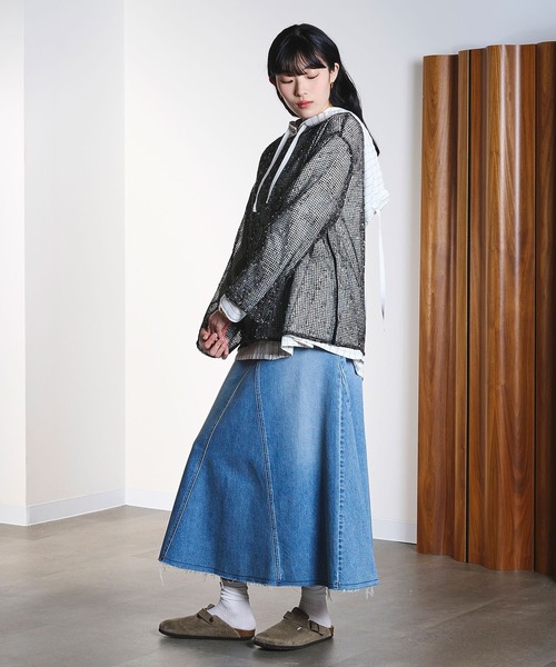 ROSE BUD(ローズバッド)の「(CREOLME)NEP MESH P/O(Tシャツ/カットソー・レディース・ブラック/ライトピンク・ONE SIZE)」の15枚目の写真