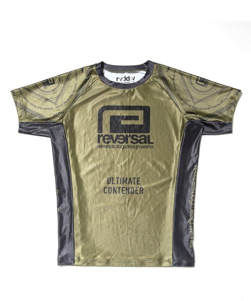reversal/リバーサル＞MANDALAS SHORT RASH GUARD（ラッシュガード