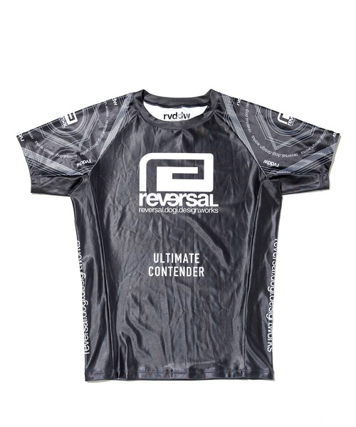 reversal/リバーサル＞MANDALAS SHORT RASH GUARD（ラッシュガード