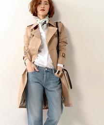 UNITED ARROWS | ○UBBT ギャバ トレンチコート SS(トレンチコート)