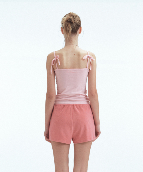 Rest&Recreation（レストアンドレクリエーション）の「BACK TIE SLEEVELESS - PINK（Tシャツ/カットソー・レディース・その他・ONE）」の5枚目の写真