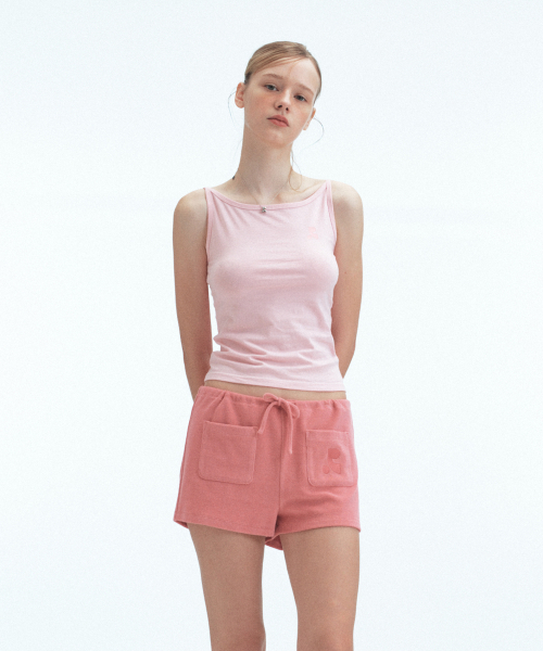 Rest&Recreation（レストアンドレクリエーション）の「BACK TIE SLEEVELESS - PINK（Tシャツ/カットソー・レディース・その他・ONE）」の6枚目の写真
