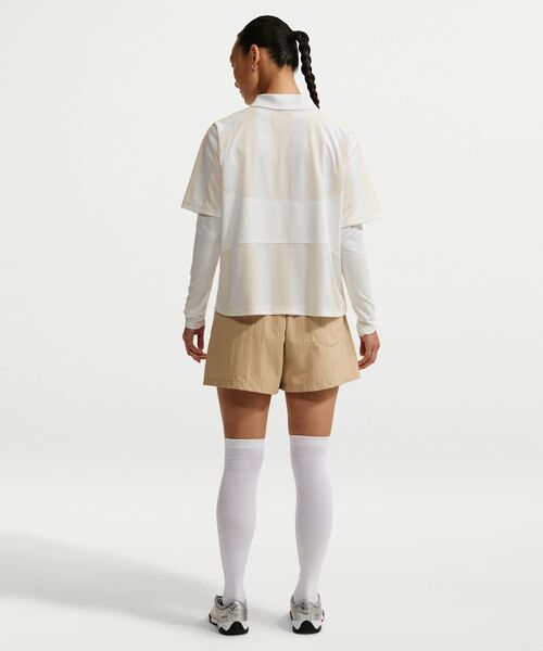 NIKE（ナイキ）の「ナイキ スポーツウェア ウィメンズ オーバーサイズド ジャージー / Nike Sportswear Women's Oversized Jersey IO0914-103 Chalk（ジャージ・レディース・ホワイト系その他2・M/XS/S/XL/L）」の13枚目の写真