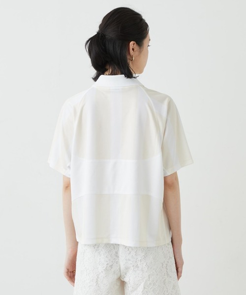NIKE（ナイキ）の「ナイキ スポーツウェア ウィメンズ オーバーサイズド ジャージー / Nike Sportswear Women's Oversized Jersey IO0914-103 Chalk（ジャージ・レディース・ホワイト系その他2・M/XS/S/XL/L）」の2枚目の写真