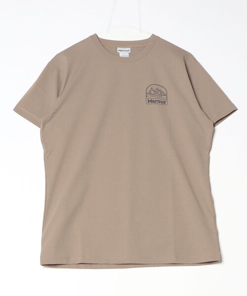 MARMOT(マーモット)の「マーモット Marmot Ws Burger T-Shirts(Tシャツ/カットソー・レディース・ベージュ/ブラック/ホワイト・S/M/L/XL)」の11枚目の写真