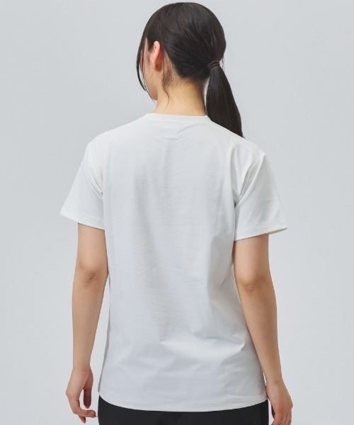 MARMOT(マーモット)の「マーモット Marmot Ws Burger T-Shirts(Tシャツ/カットソー・レディース・ベージュ/ブラック/ホワイト・S/M/L/XL)」の6枚目の写真