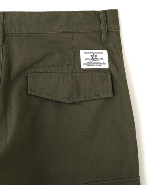 Alpha Industries（アルファインダストリーズ）の「【日本限定】Alpha Industries/アルファ インダストリーズ/RIPSTOP CARGO PANTS/リップストップ カーゴ パンツ（カーゴパンツ・メンズ・ブラック/グリーン/ブラウン系カモフラージュ/カモフラージュ・S/M/L/XL）」の16枚目の写真