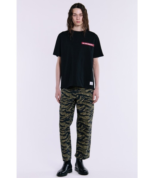 Alpha Industries（アルファインダストリーズ）の「【日本限定】Alpha Industries/アルファ インダストリーズ/RIPSTOP CARGO PANTS/リップストップ カーゴ パンツ（カーゴパンツ・メンズ・ブラック/グリーン/ブラウン系カモフラージュ/カモフラージュ・S/M/L/XL）」の8枚目の写真