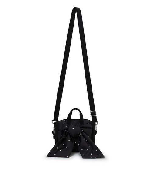 LeSportsac(レスポートサック)の「LG BOW MICRO BAG ブリスドットスナイデル(ショルダーバッグ・レディース・ブラック・FREE)」の11枚目の写真