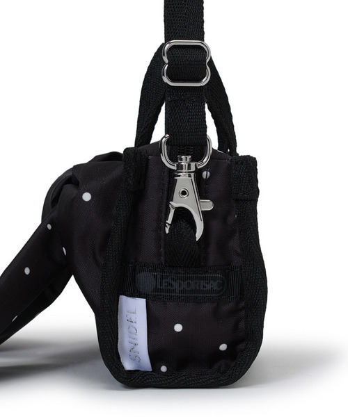 LeSportsac(レスポートサック)の「LG BOW MICRO BAG ブリスドットスナイデル(ショルダーバッグ・レディース・ブラック・FREE)」の13枚目の写真