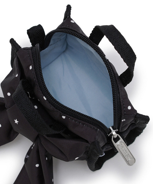 LeSportsac(レスポートサック)の「LG BOW MICRO BAG ブリスドットスナイデル(ショルダーバッグ・レディース・ブラック・FREE)」の15枚目の写真