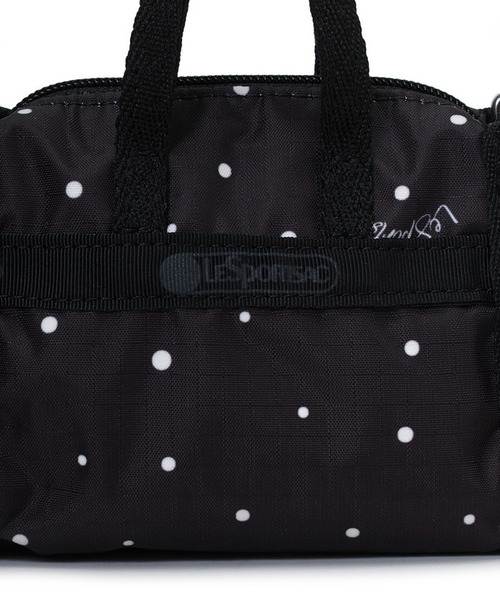 LeSportsac(レスポートサック)の「LG BOW MICRO BAG ブリスドットスナイデル(ショルダーバッグ・レディース・ブラック・FREE)」の17枚目の写真