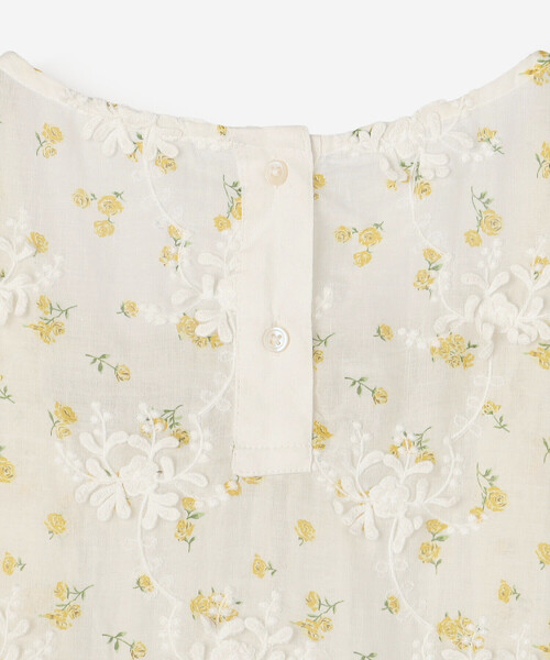 crinkle crinkle crinkle(クリンクルクリンクルクリンクル)の「crinkle crinkle crinkle | シアーフラワー ベストブラウス WOMEN(シャツ/ブラウス・レディース・ブラック/アイボリー・F)」の13枚目の写真
