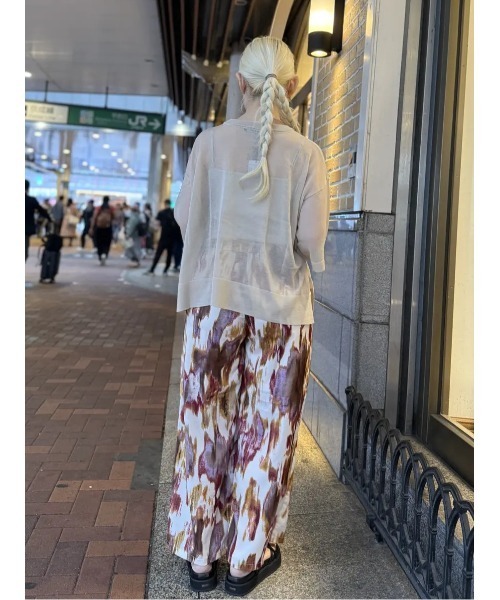 Te chichi(テチチ)の「アソートプリントイージーパンツ(その他パンツ・レディース・オフホワイト/ブラウン/ブラック/ベージュ・F)」の18枚目の写真