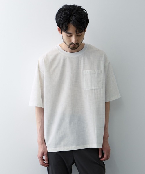 Mac-House(マックハウス)の「【REALSTANDARD/リアルスタンダード】 マイラクエアーTシャツ(Tシャツ/カットソー・メンズ・ネイビー/ブラック/グレー/ホワイト・XL/L/M/S)」の2枚目の写真