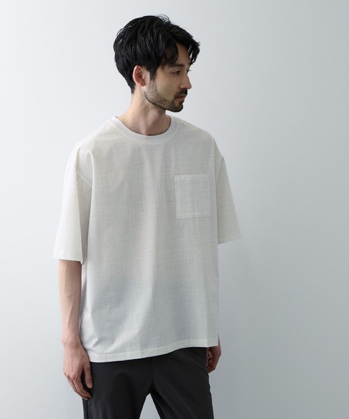 Mac-House(マックハウス)の「【REALSTANDARD/リアルスタンダード】 マイラクエアーTシャツ(Tシャツ/カットソー・メンズ・ネイビー/ブラック/グレー/ホワイト・XL/L/M/S)」の5枚目の写真