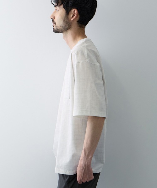 Mac-House(マックハウス)の「【REALSTANDARD/リアルスタンダード】 マイラクエアーTシャツ(Tシャツ/カットソー・メンズ・ネイビー/ブラック/グレー/ホワイト・XL/L/M/S)」の6枚目の写真
