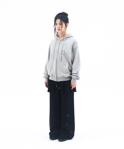 AMESWORLDWIDE(アメスワールドワイド)の「FRILL LAYERED SWEAT PANTS BLACK(スウェットパンツ・レディース・その他・FREE)」の6枚目の写真