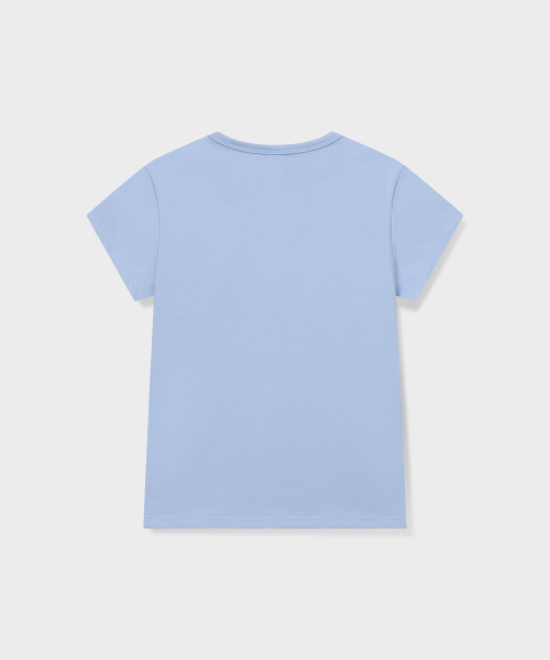 GRUNDEN(グルンデン)の「BEADED LOGO T-SHIRT (SKY BLUE)_G26BWJTS01(Tシャツ/カットソー・レディース・その他・OS)」の4枚目の写真