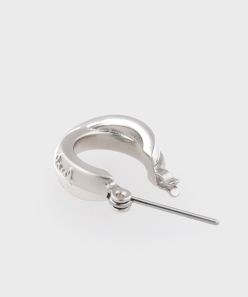 Paul Smith(ポールスミス)の「“Double Ring Motif” シングルピアス【260902 270】(ピアス(片耳用)・メンズ・シルバー・FREE)」の2枚目の写真