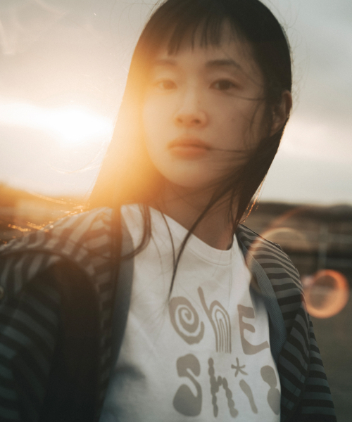 OHESHIO（オヘシオ）の「ART LOGO T-SHIRT, WHITE（Tシャツ/カットソー・レディース・その他・FREE）」の4枚目の写真