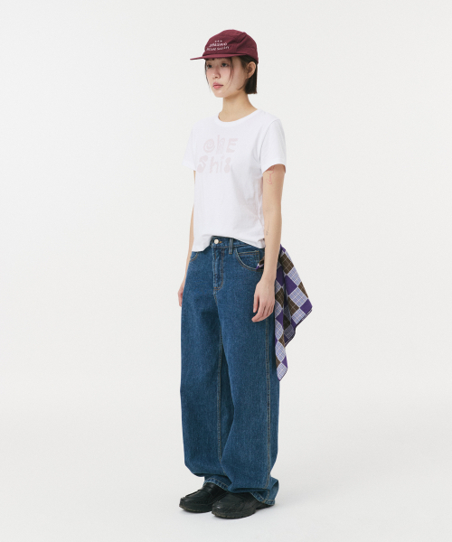 OHESHIO（オヘシオ）の「ART LOGO T-SHIRT, WHITE（Tシャツ/カットソー・レディース・その他・FREE）」の7枚目の写真