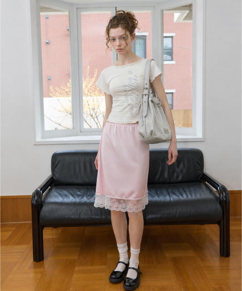 LETERIE（レテリー）の「STRING BUCKET BAG_4COLOR（ショルダーバッグ・レディース・アイボリー/ブラック/ブラウン/ピンク・FREE）」の5枚目の写真