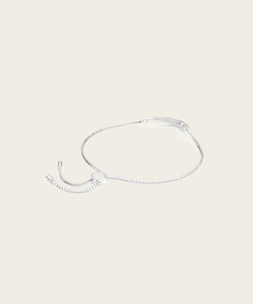 SWAROVSKI（スワロフスキー）の「【公式】【スワロフスキー】Classica ブレスレット, ラウンドカット, ホワイト, スターリングシルバー（ブレスレット・レディース・シルバー・ONE SIZE）」の6枚目の写真