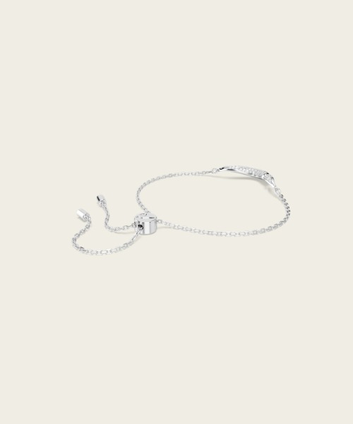 SWAROVSKI（スワロフスキー）の「【公式】【スワロフスキー】Classica ブレスレット, ラウンドカット, ホワイト, スターリングシルバー（ブレスレット・レディース・シルバー・ONE SIZE）」の7枚目の写真