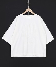 ScoLar(スカラー) オーロラ箔スカラーちゃん 接触冷感Tシャツ