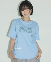 ポップアイズTシャツ[スカイブルー]