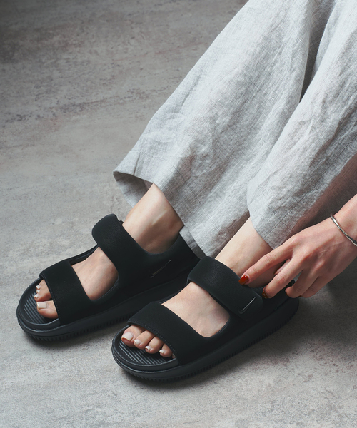 JOURNAL STANDARD relume（ジャーナルスタンダード　レリューム）の「《追加3》【NIKE/ナイキ】 W CALM SANDAL（サンダル・レディース・ブラック・23cm/24cm/25cm）」の5枚目の写真