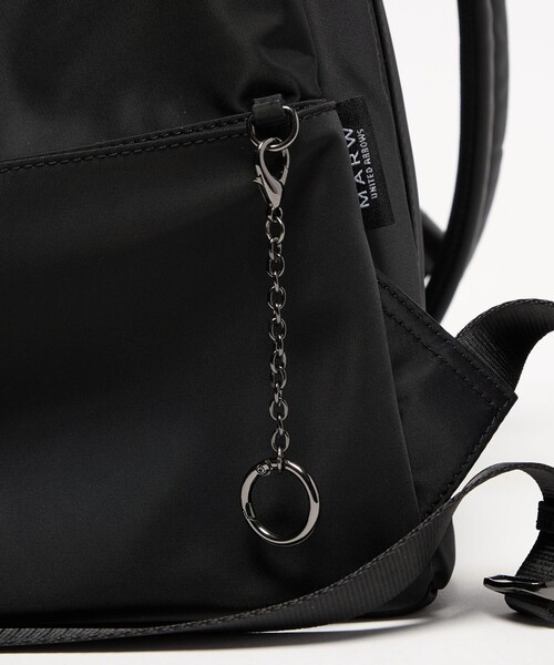 MARW UNITED ARROWS(マルゥ ユナイテッドアローズ)の「<MARW UNITED ARROWS>ベーシック ナイロン リュック(バックパック/リュック・レディース・ブラック・FREE)」の12枚目の写真