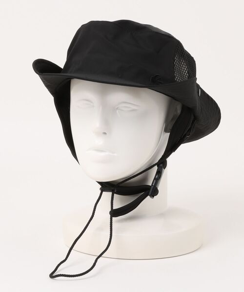 Quiksilver(クイックシルバー)の「QUIKSILVER/クイックシルバー ハット WR UV WATER SURF HAT 撥水加工 QSA261717(ハット・メンズ・ブラック/ブルー・FREE)」の9枚目の写真